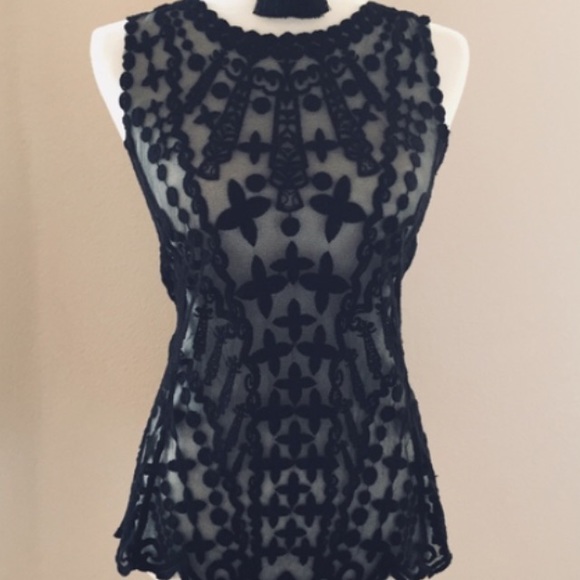 Laundry By Shelli Segal Tops - Laundry Lace Tank